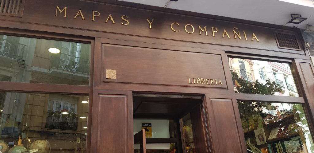 Librería Mapas y Compañía en Málaga