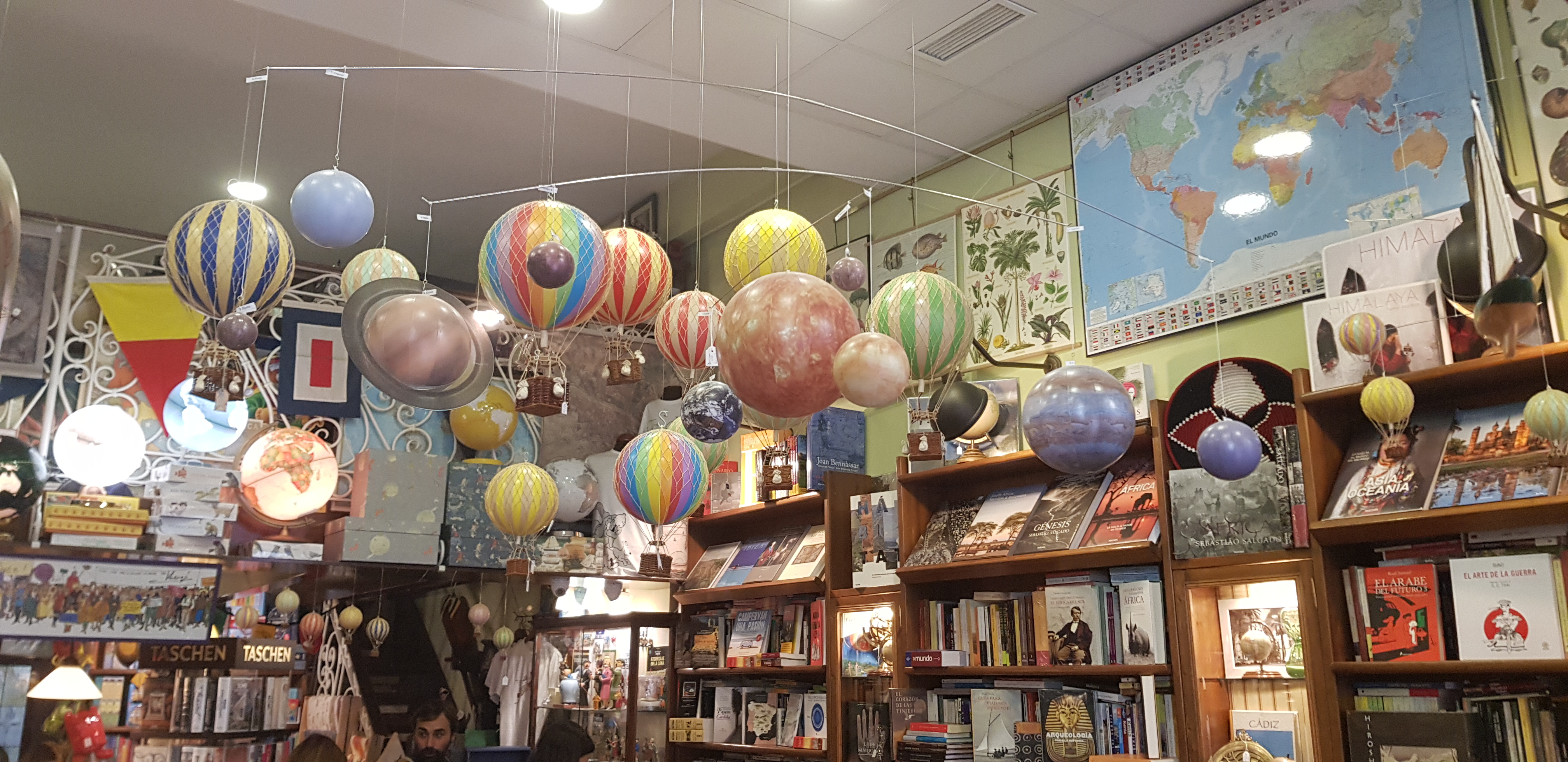 Librería Mapas y Compañía en Málaga